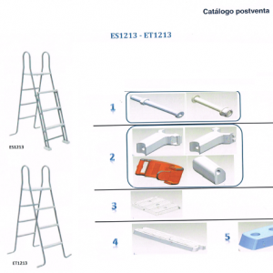 Repuestos escaleras ES1213/ ET1213 (GRE)