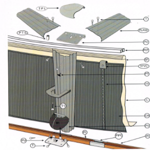 Piscinas Redondas Piedra- SERIE SKYATHOS/CÓRCEGA- KITPR358P/PO