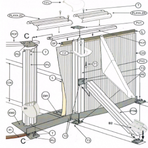 Piscinas Ovaladas Grafito- SERIE GRANADA- KITPROV508GF