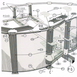 Piscinas Ovaladas Piedra- Sistema Omegas- SERIE MYKONOS/SANTORINI- KITPROV9188P