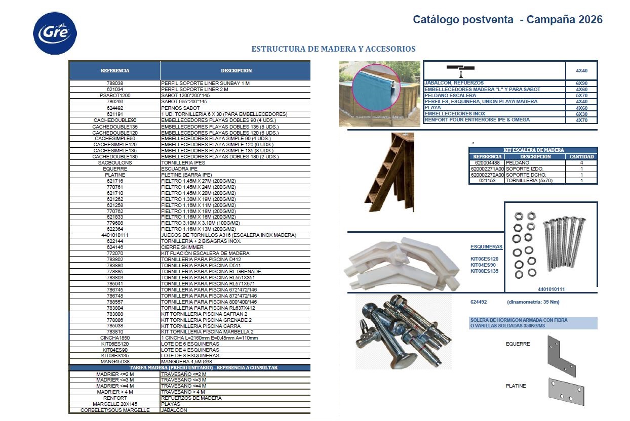 Recambios de Piscinas GRE - Imagen 15