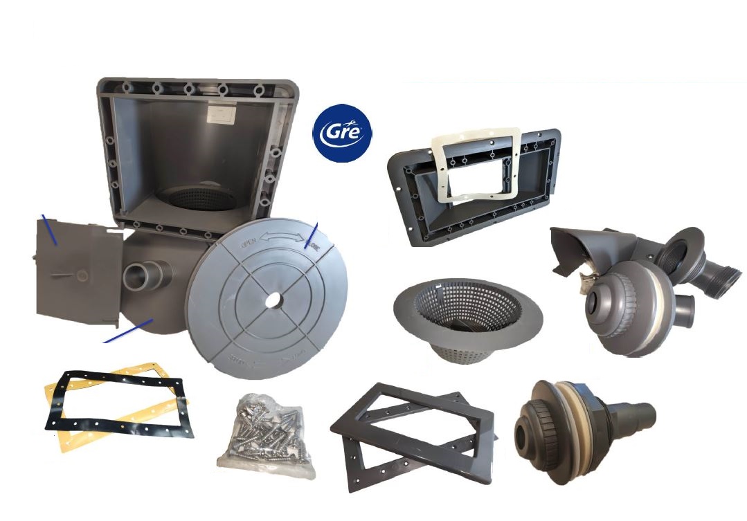 Skimmer Piscina de Composite (GRE)